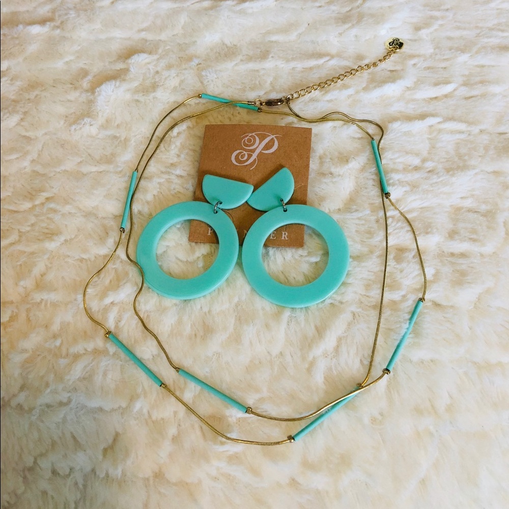 Necklace and Earrings